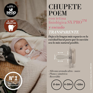 Suavinex Poetry Ciuccio per Neonati 6-18 Mesi Verde - 3