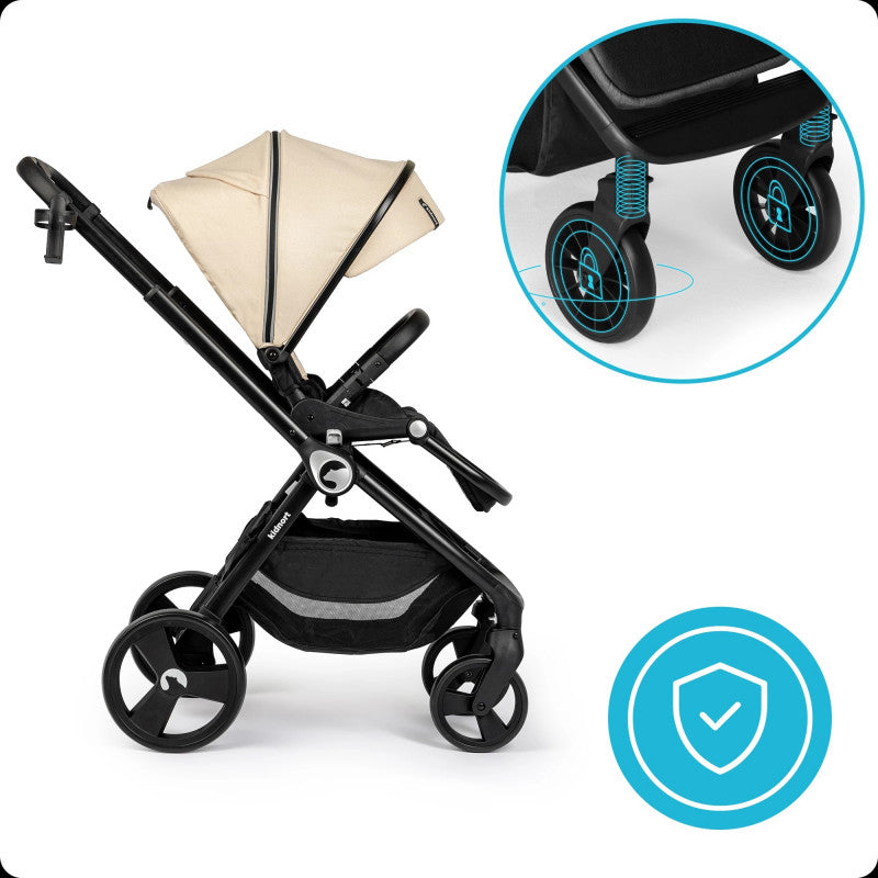 Isbjorn Kidnort - Passeggino Reversibile Beige - 13