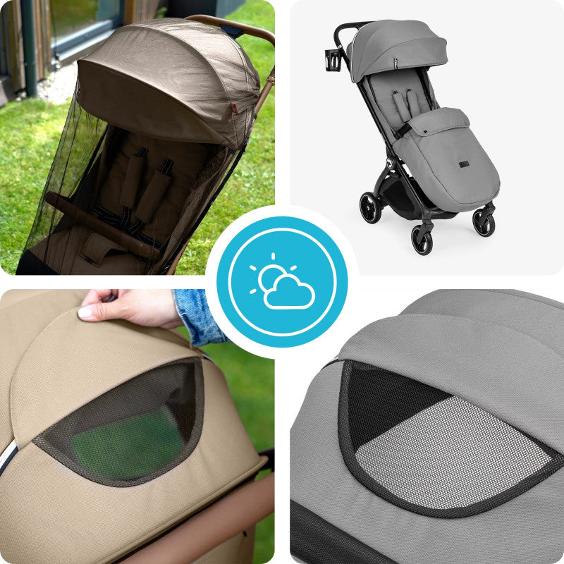 Passeggino Sjøoter Kidnort Grey - 9