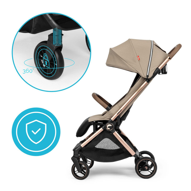 Passeggino Sjøoter Kidnort Beige - 4