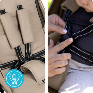 Passeggino Sjøoter Kidnort Beige - 6
