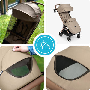 Passeggino Sjøoter Kidnort Beige - 9