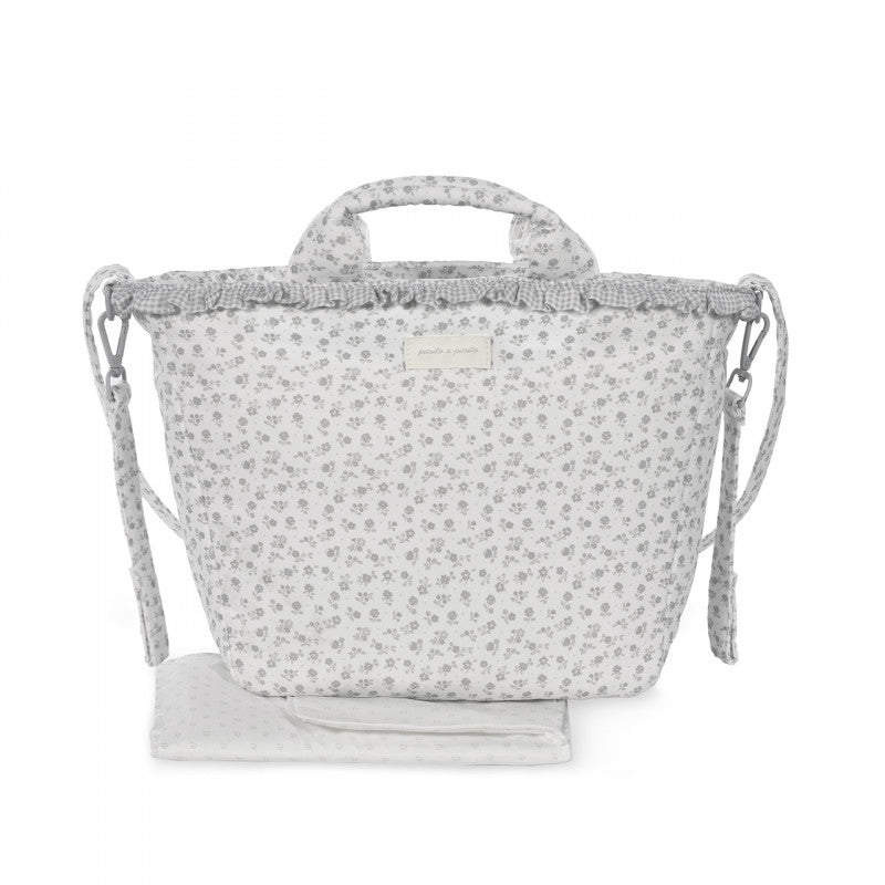 Borsa Fasciatoio Little Bloom Flor Grigio