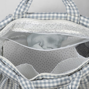Borsa Fasciatoio Praliné Vichy Matcha - 3