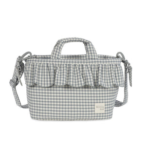 Borsa Fasciatoio Praliné Vichy Matcha