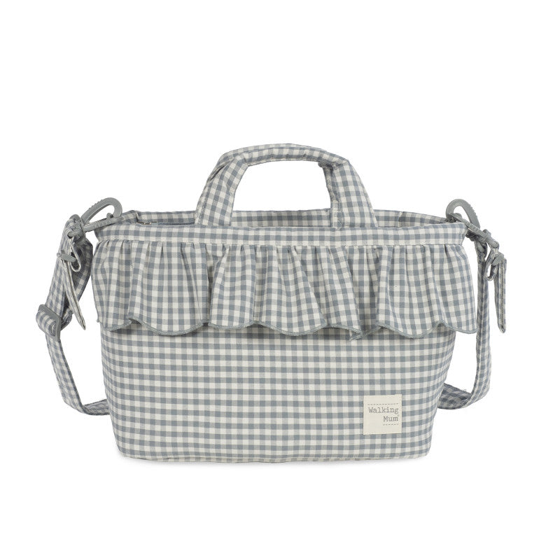 Borsa Fasciatoio Praliné Vichy Matcha