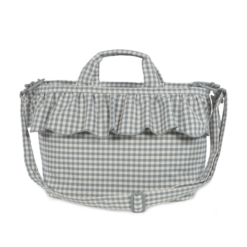 Borsa Fasciatoio Praliné Vichy Matcha - 9