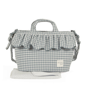 Borsa Fasciatoio Praliné Vichy Matcha - 10