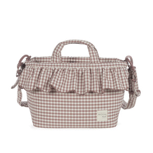 Borsa Fasciatoio Praliné Vichy Moka - 4