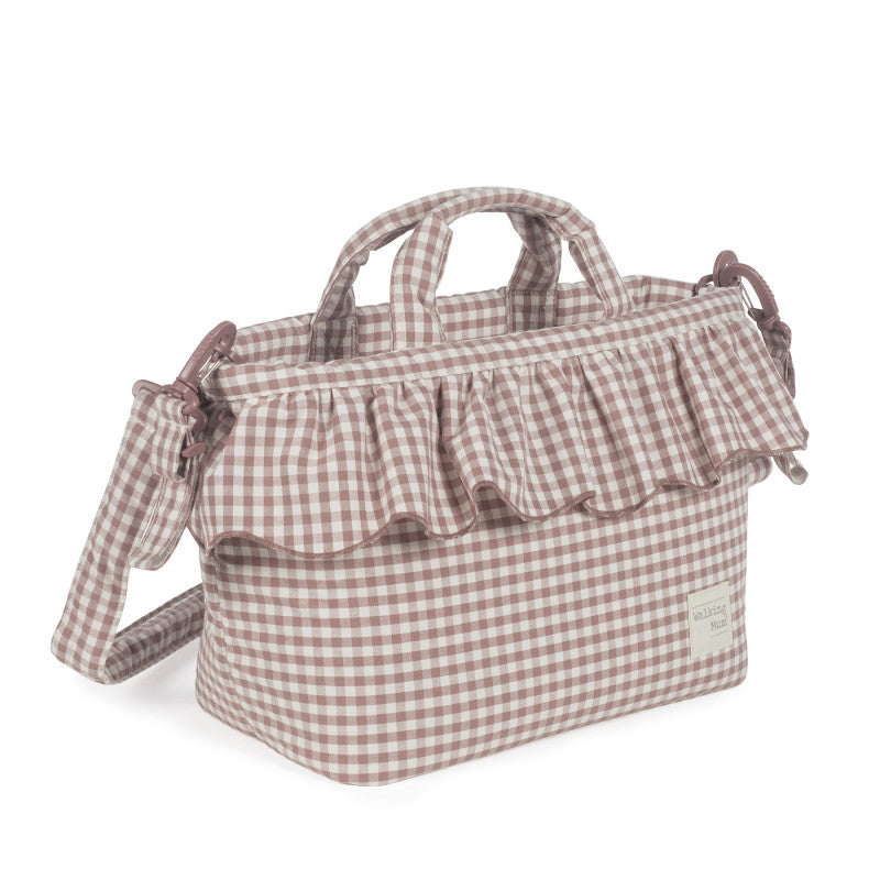 Borsa Fasciatoio Praliné Vichy Moka - 5