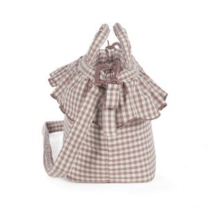 Borsa Fasciatoio Praliné Vichy Moka - 6