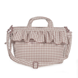Borsa Fasciatoio Praliné Vichy Moka - 7