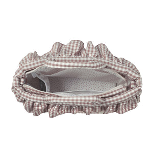 Borsa Fasciatoio Praliné Vichy Moka - 8