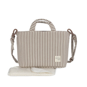 Borsa Fasciatoio Praliné Rayas Moka