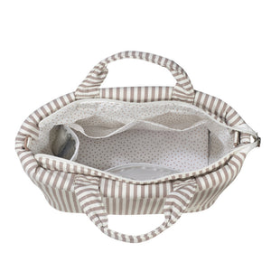 Borsa Fasciatoio Praliné Rayas Moka - 7
