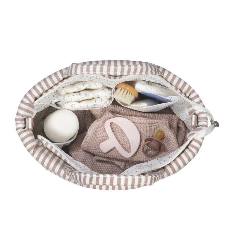 Borsa Fasciatoio Praliné Rayas Moka - 9