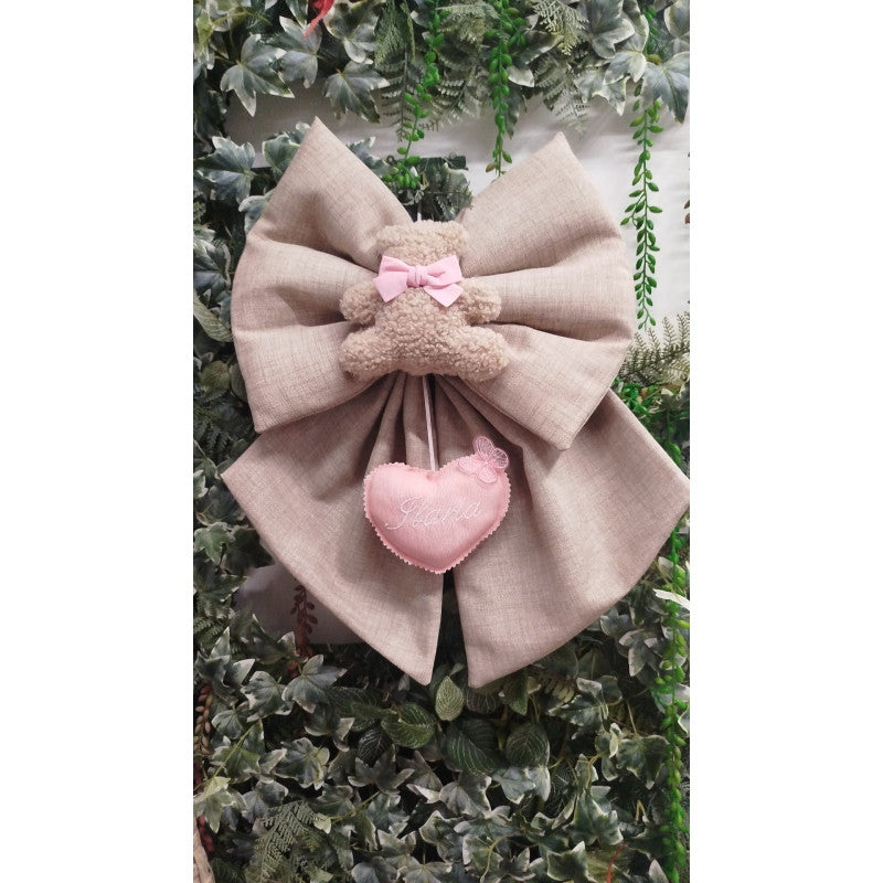 Fiocco Nascita Orsetto Teddy