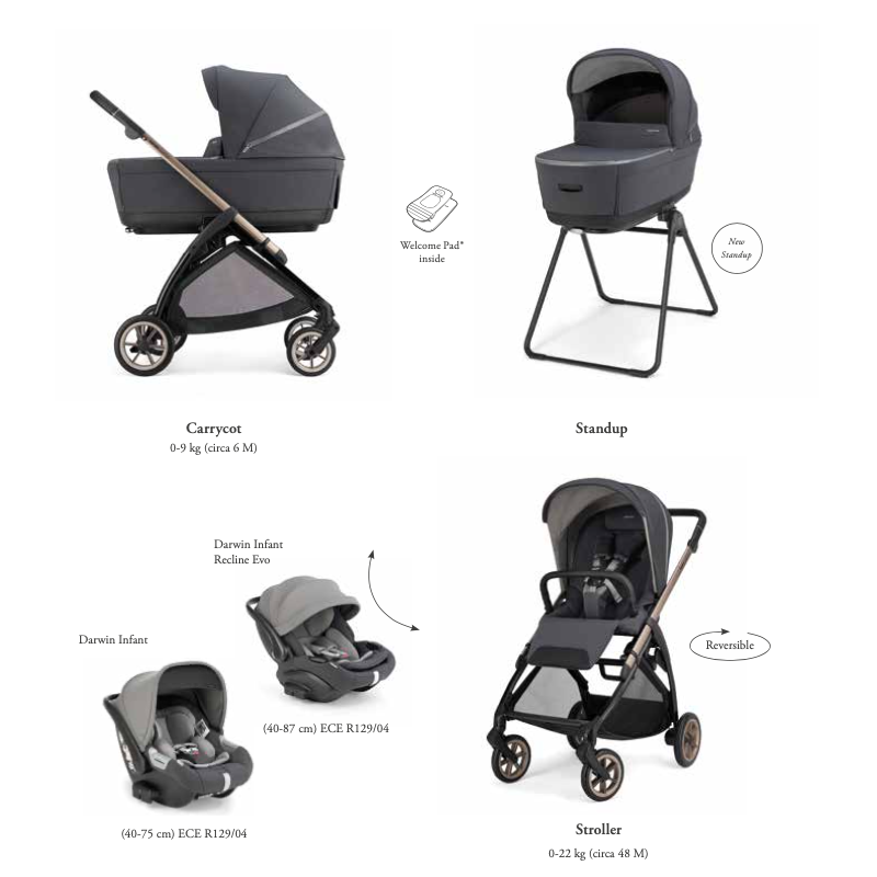 Trio Inglesina Electa 2026 Darwin Infant
