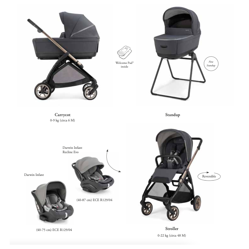 Nuovo Trio Electa Inglesina Darwin Infant - 2