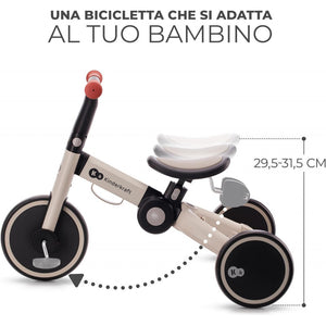 Kinderkraft Triciclo 3in1 4TRIKE, Mini bici, - 5
