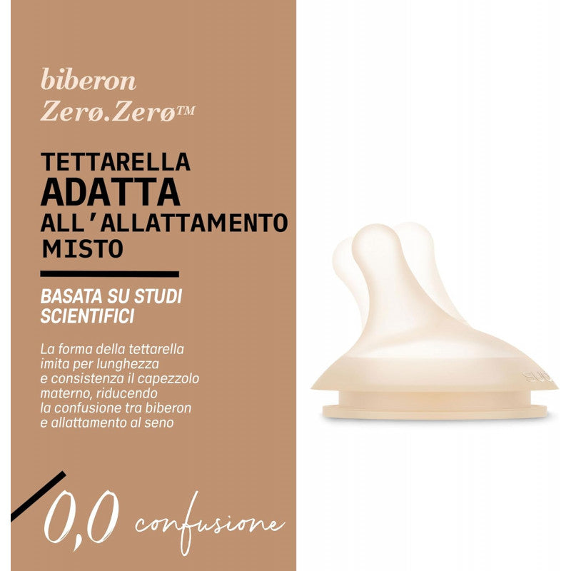 Biberon Zero Zero Suavinex - Flusso Lento - 4