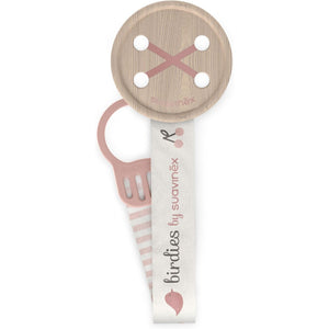 Clip In Tessuto Birdies Suavinex Rosa