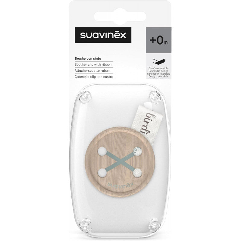 Clip In Tessuto Birdies Suavinex Verde - 2