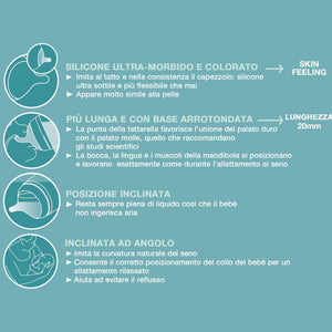 Biberon Anti-Coliche con Ciuccio Zero Zero Fair - 3