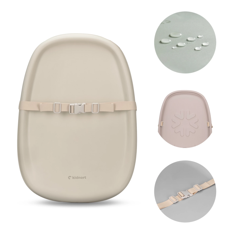 Materassino Fasciatoio Laer in morbida schiuma Beige - 3