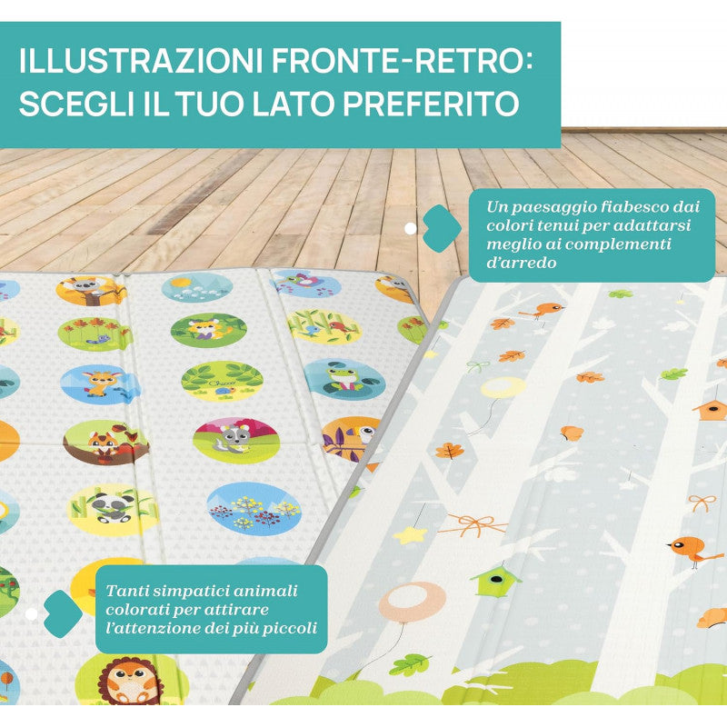 Tappeto Gioco Chicco 2in1 Extra Large 200x180 - 3