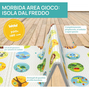 Tappeto Gioco Chicco 2in1 Extra Large 200x180 - 8