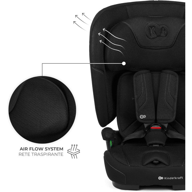 Seggiolino auto I-Size FIX2GO  76-150cm Black - 5