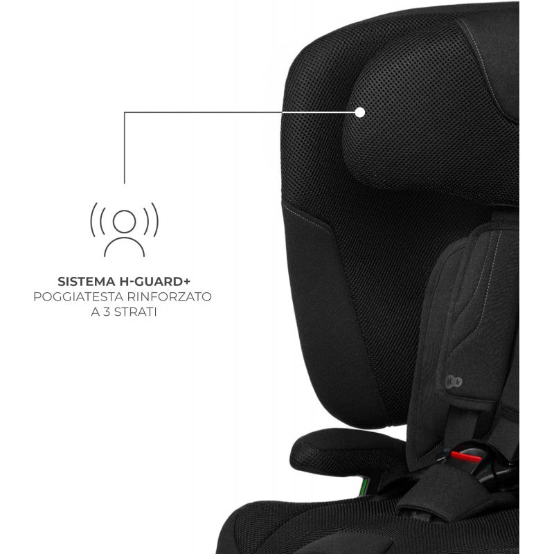 Seggiolino auto I-Size FIX2GO  76-150cm Black - 9