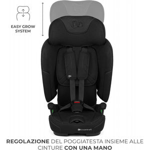 Seggiolino auto I-Size FIX2GO  76-150cm Black - 10