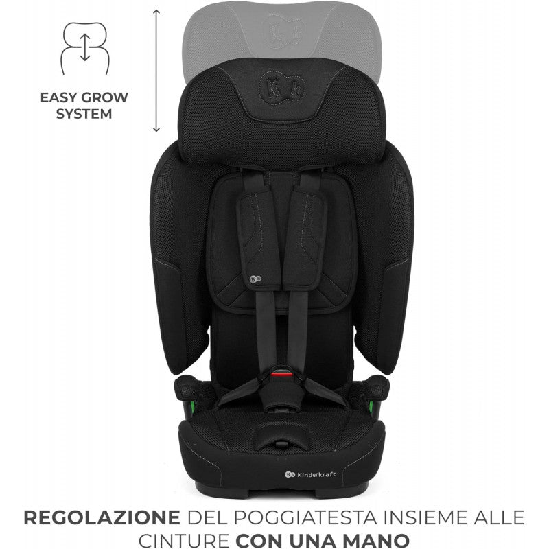 Seggiolino auto I-Size FIX2GO  76-150cm Black - 10