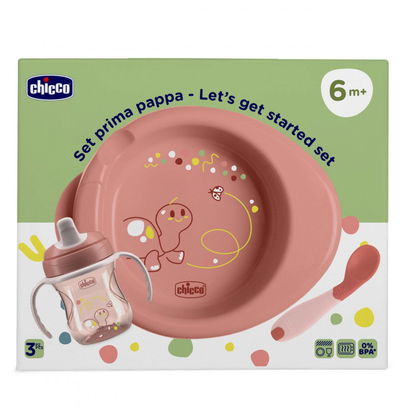 Set Prima Pappa 6M+Chicco Rosa - 5