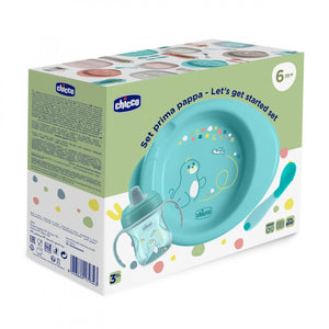 Set Prima Pappa 6M+Chicco Azzurro