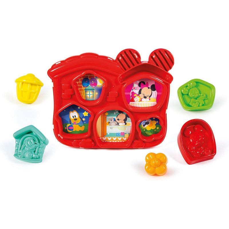 Clementoni- Disney Baby Casetta Forme e Colori