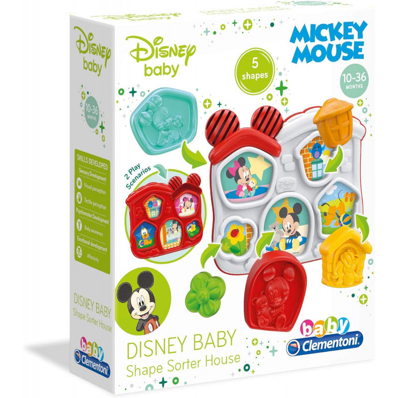 Clementoni- Disney Baby Casetta Forme e Colori - 3