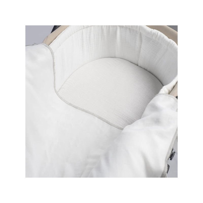 Set Mussole Pasito Pasito Little Bloom Vichy Grigio - 2