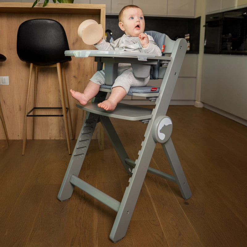 Seggiolone Evolutivo Kidnort Drommer Dark Grey - 13