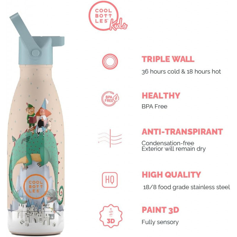 Cool Bottles - Borraccia Termica Dragon Dreams 350 ml - 5
