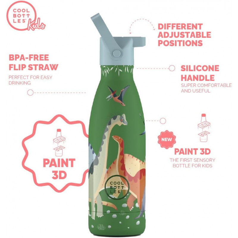 Cool Bottles - Borraccia Termica Jurassic Era 350 ml - 3