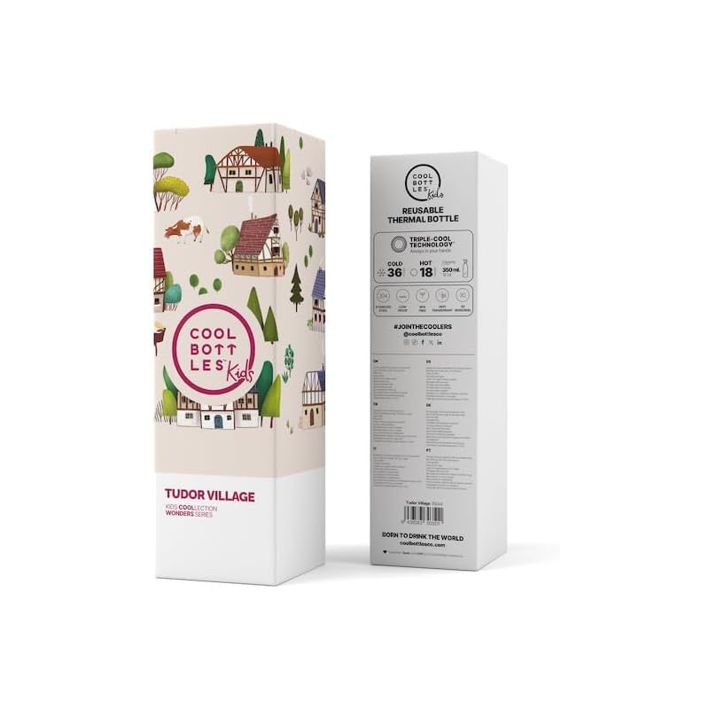 Cool Bottles - Borraccia Termica  Tudor Village 350 ml