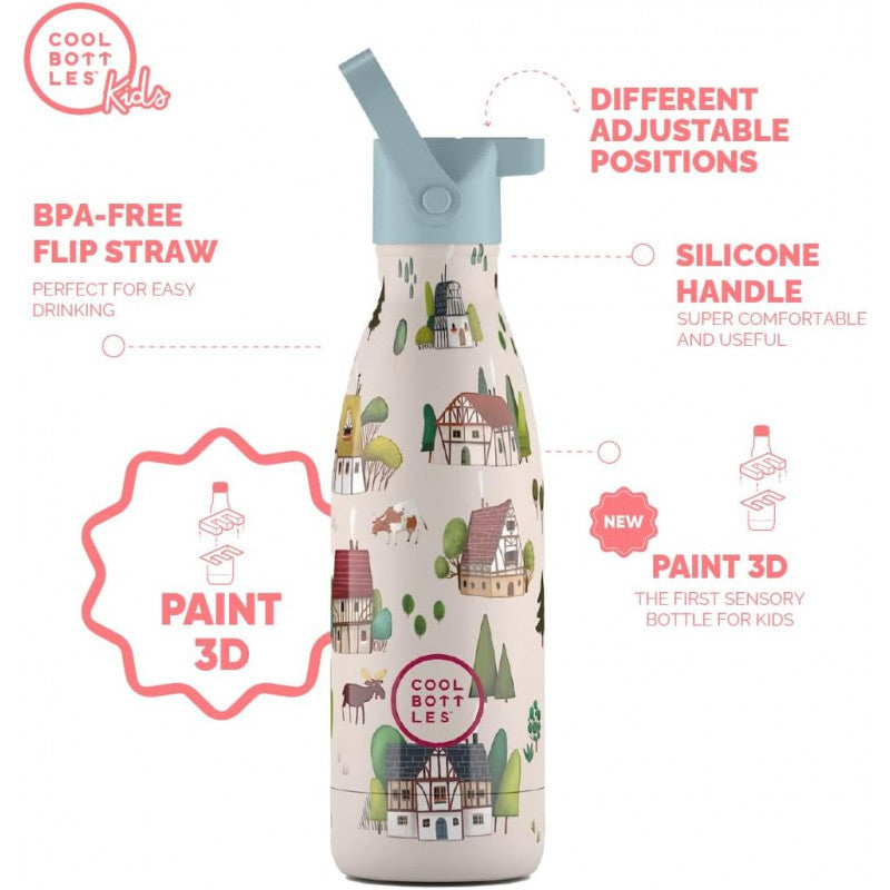Cool Bottles - Borraccia Termica  Tudor Village 350 ml - 2