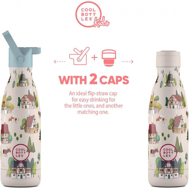 Cool Bottles - Borraccia Termica  Tudor Village 350 ml - 5