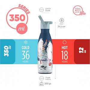 Cool Bottles - Borraccia Termica Polar Bears 350 ml - 5