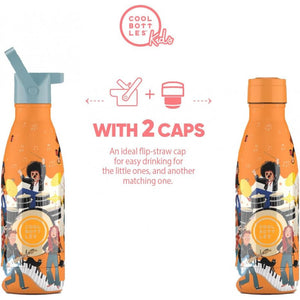 Cool Bottles - Borraccia Termica Music Beats350 ml - 2