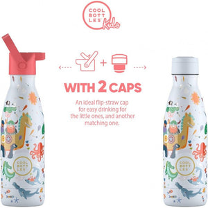 Cool Bottles - Playland Series Brave Vikings Borraccia Termica 350 ml - 5