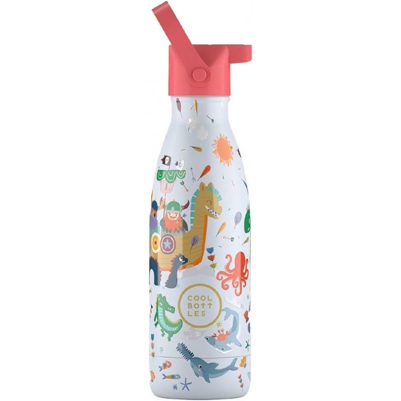 Cool Bottles - Playland Series Brave Vikings Borraccia Termica 350 ml - 8